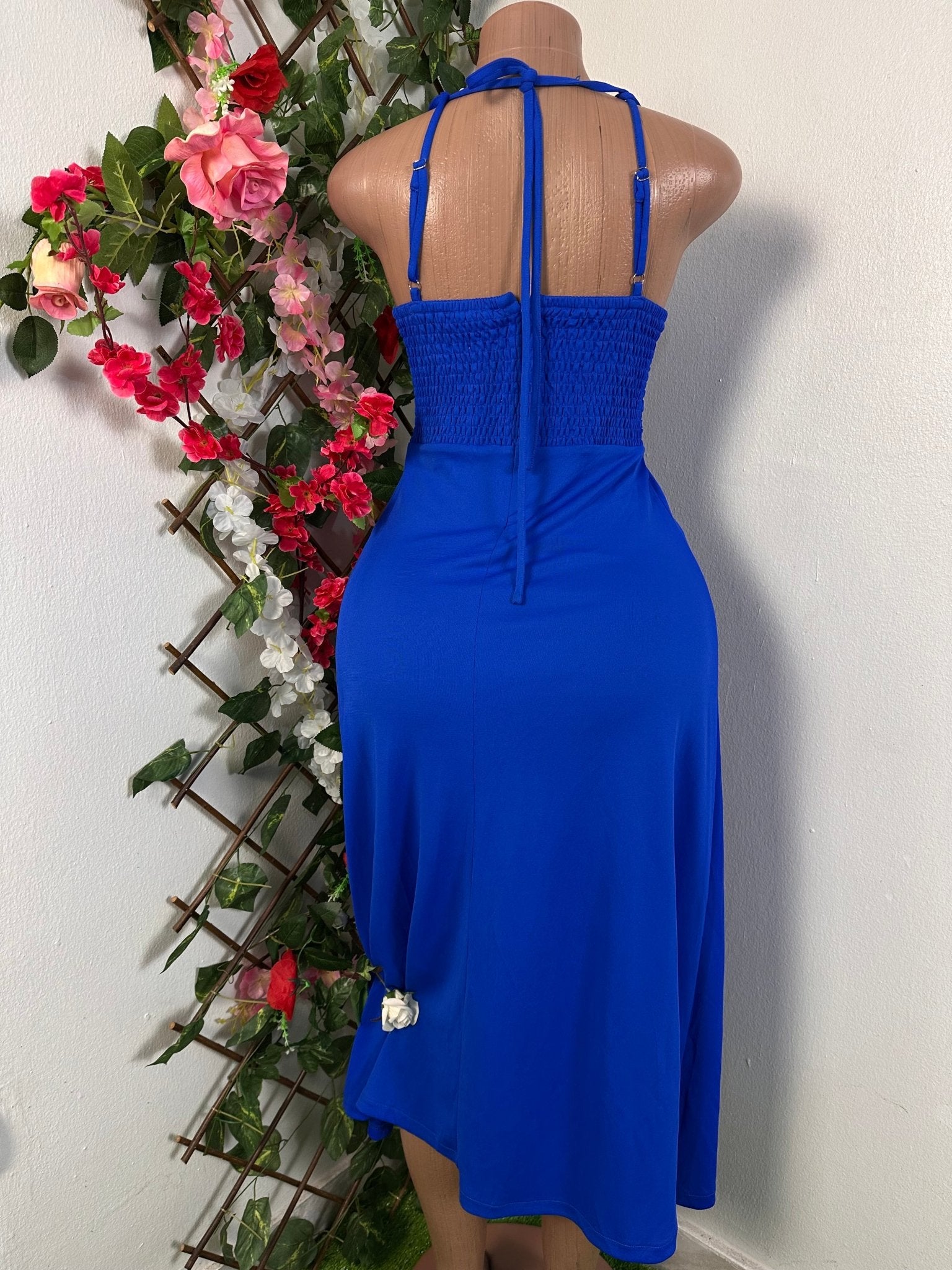 Robe longue a bretelle décontracté - Perluna Store