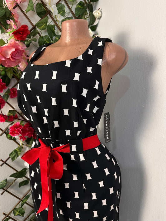 Robe décontracté sans manche ceinturé - Perluna Store