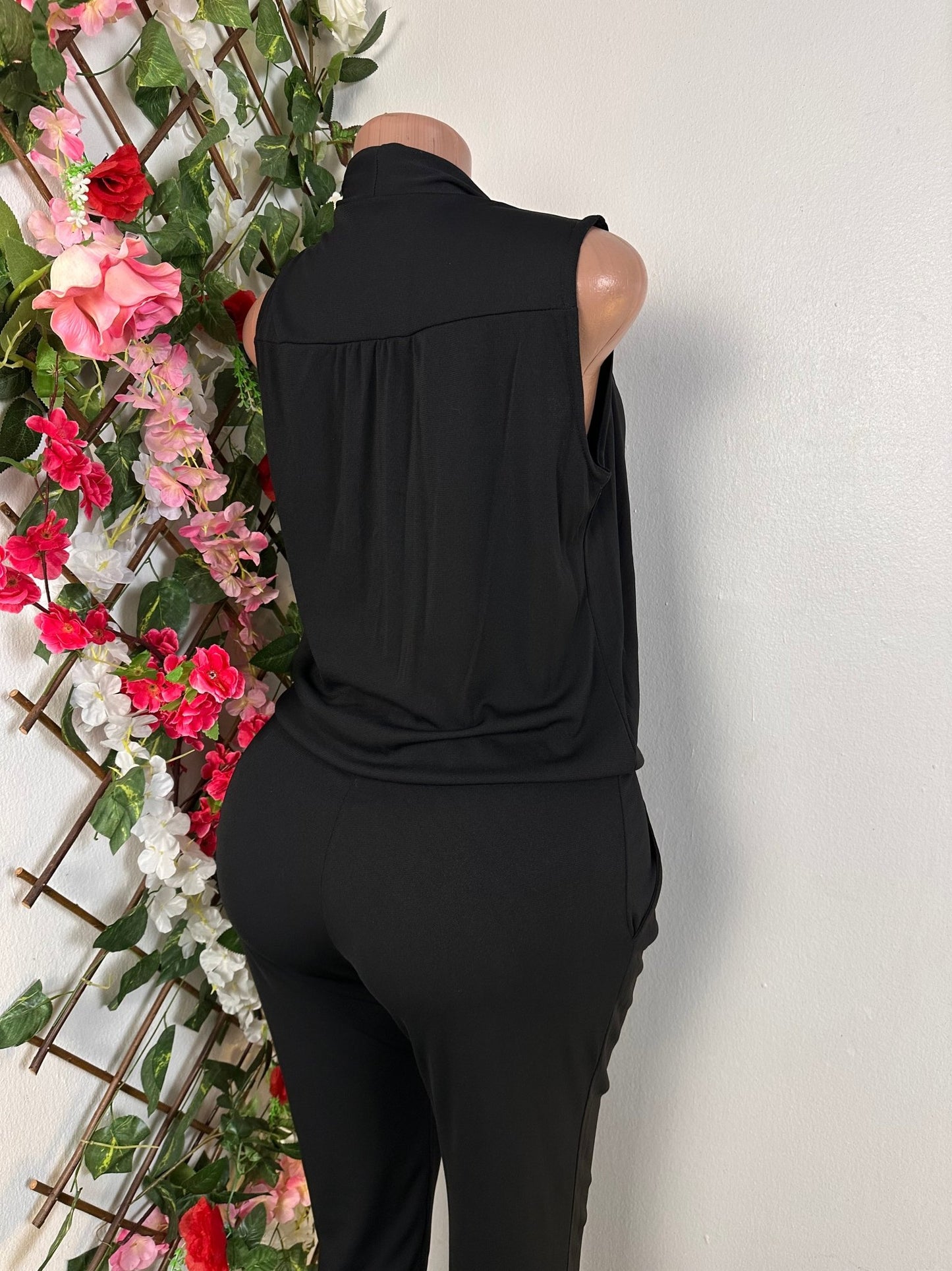 Combinaison chino à colle croisée sans manche - Perluna StorePerluna Store