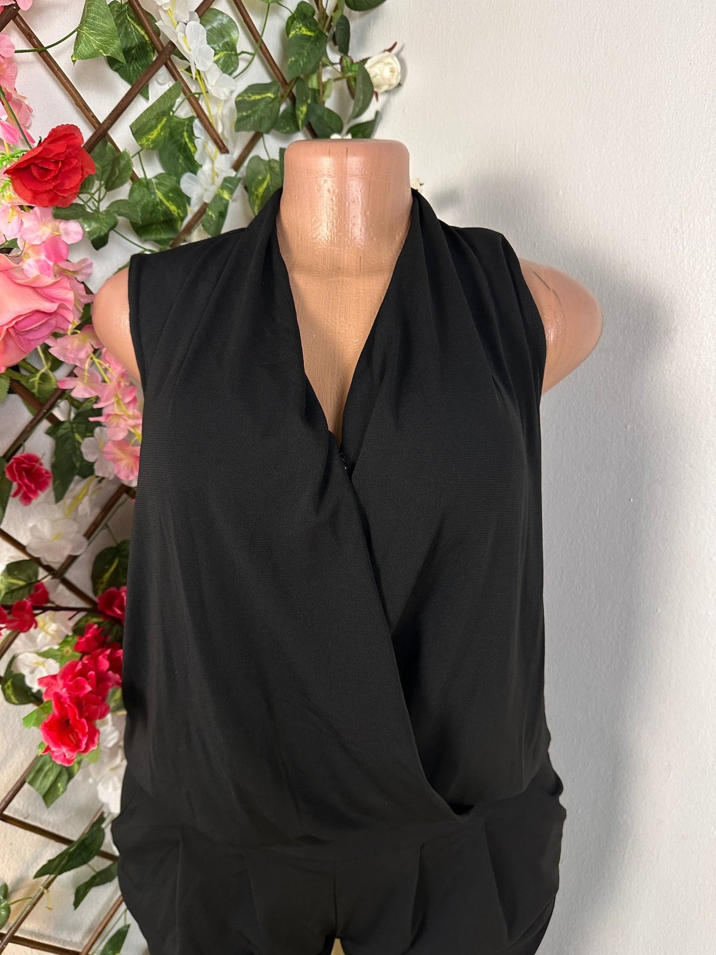 Combinaison chino à colle croisée sans manche - Perluna StorePerluna Store