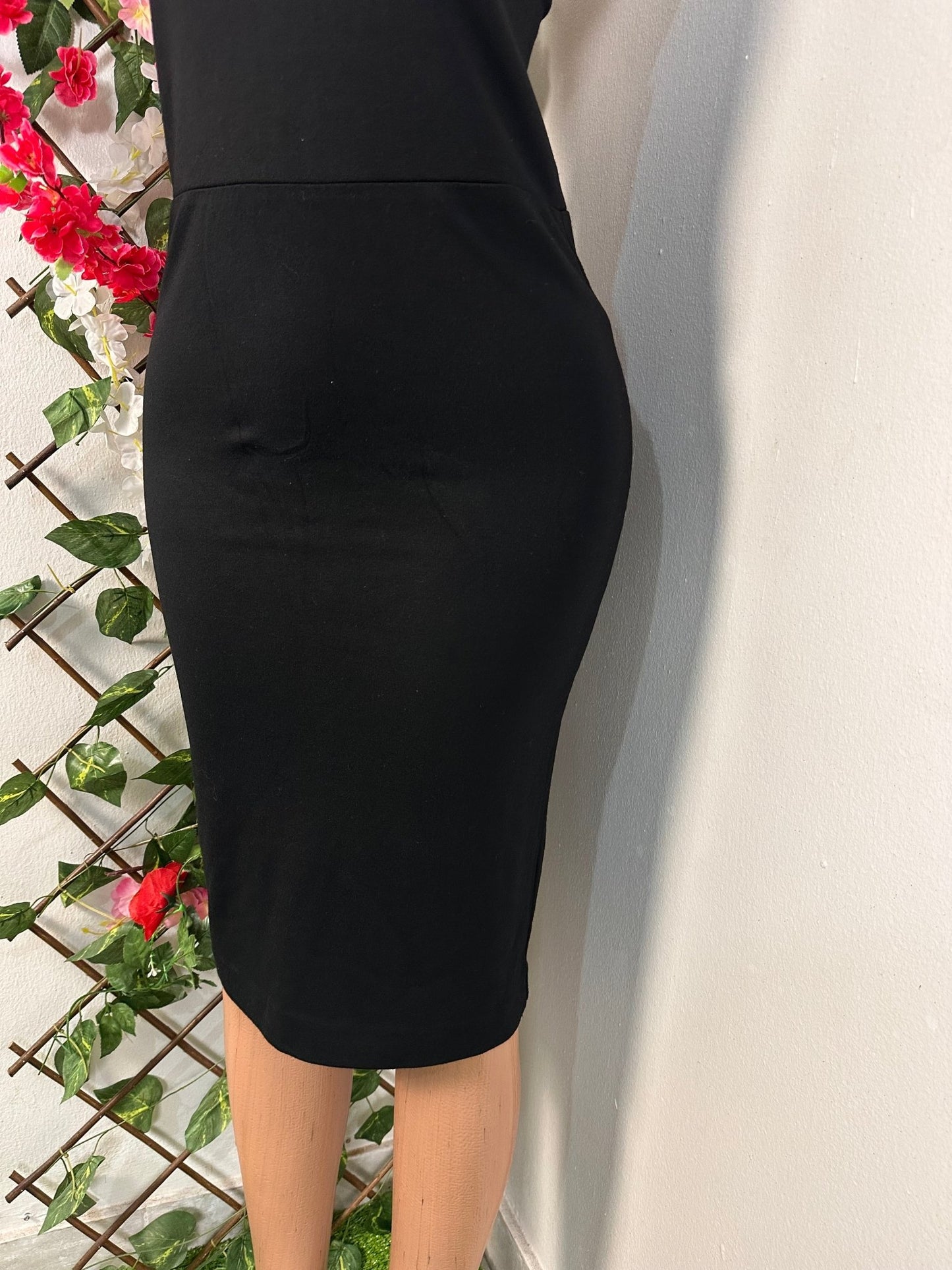 Robe moulante bustier mi longue - Perluna Store