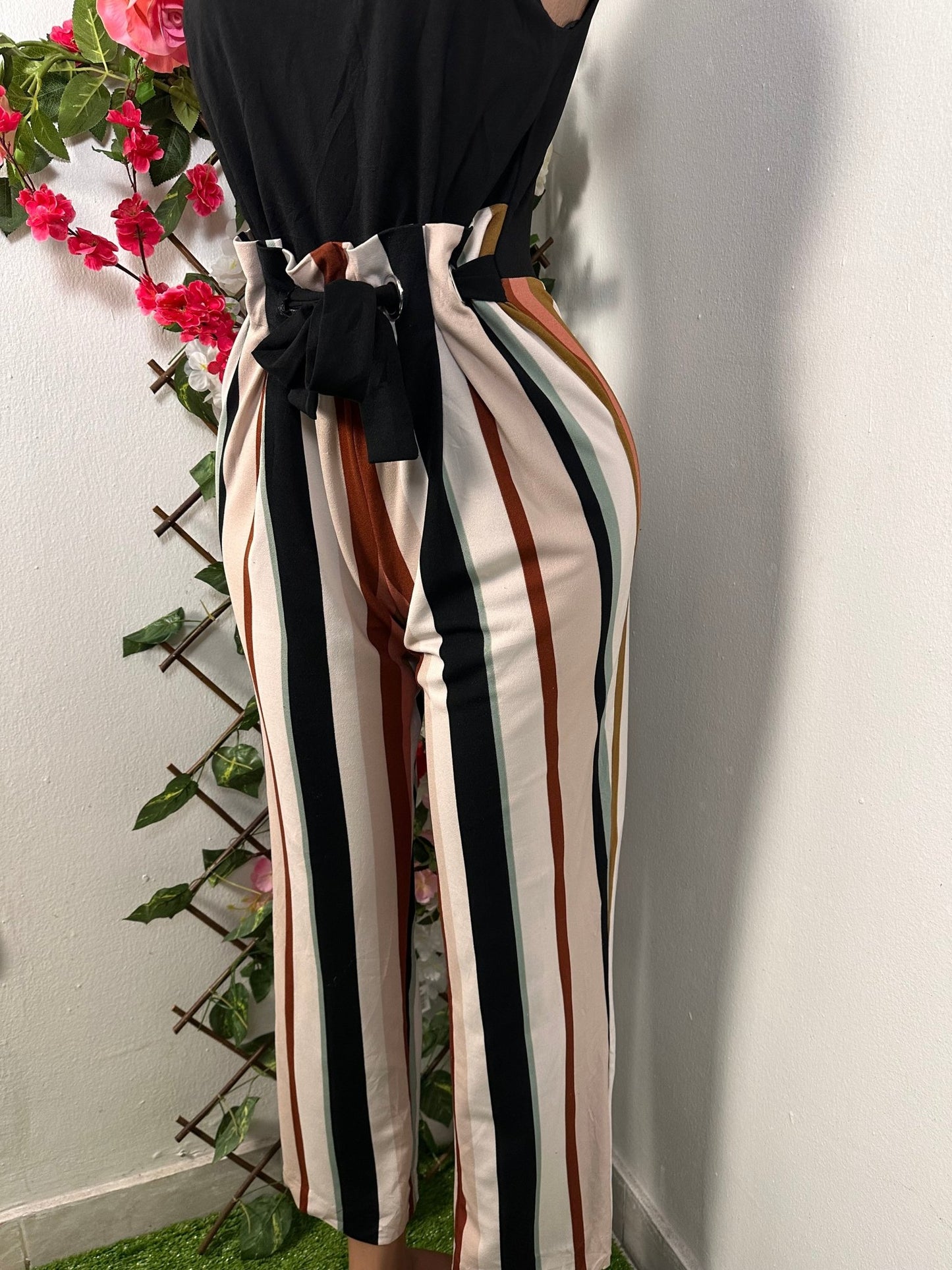 Combinaison jambe évasée sans manche - Perluna StorePerluna Store