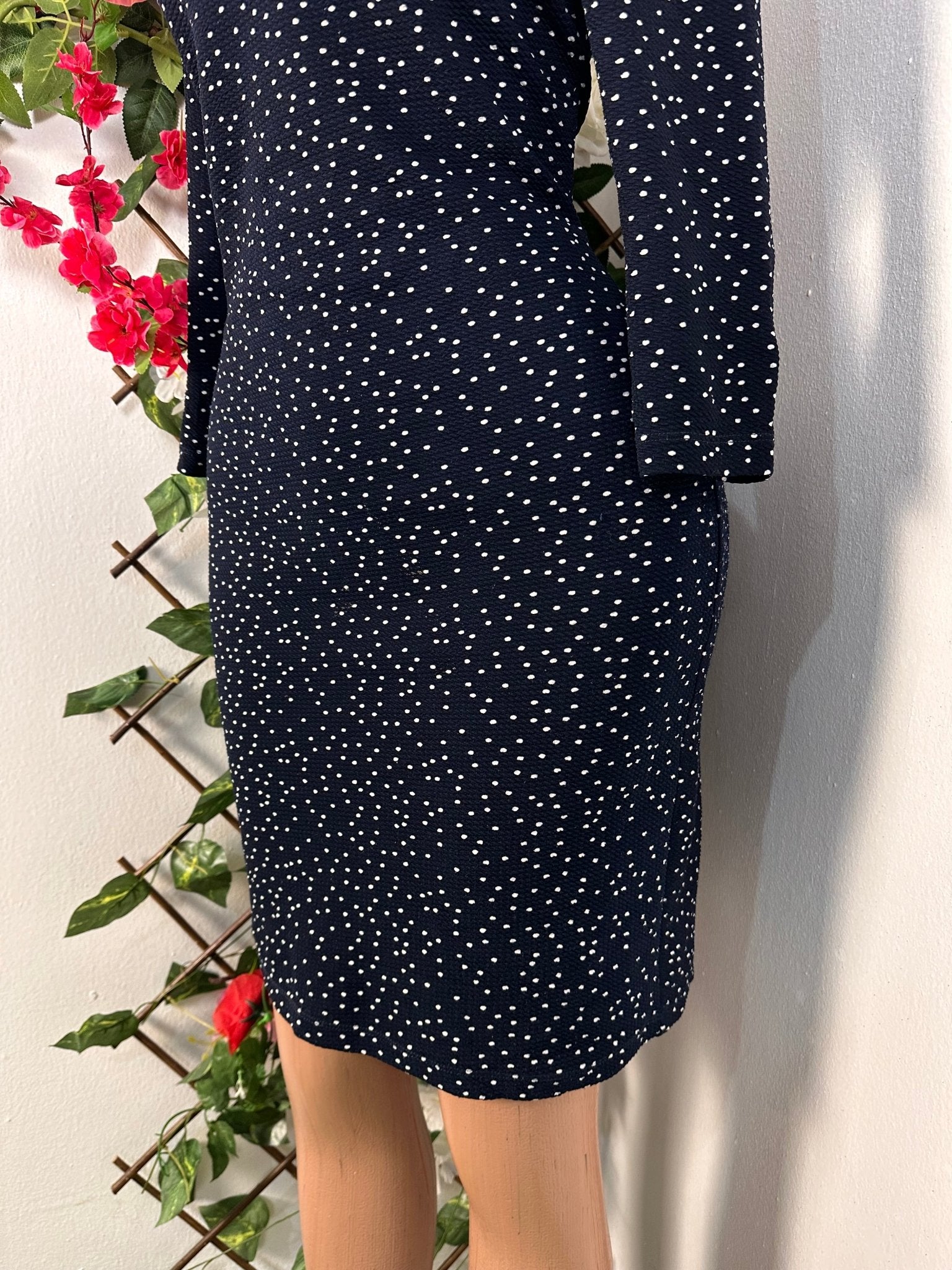Robe mi longue a manche longue - Perluna Store