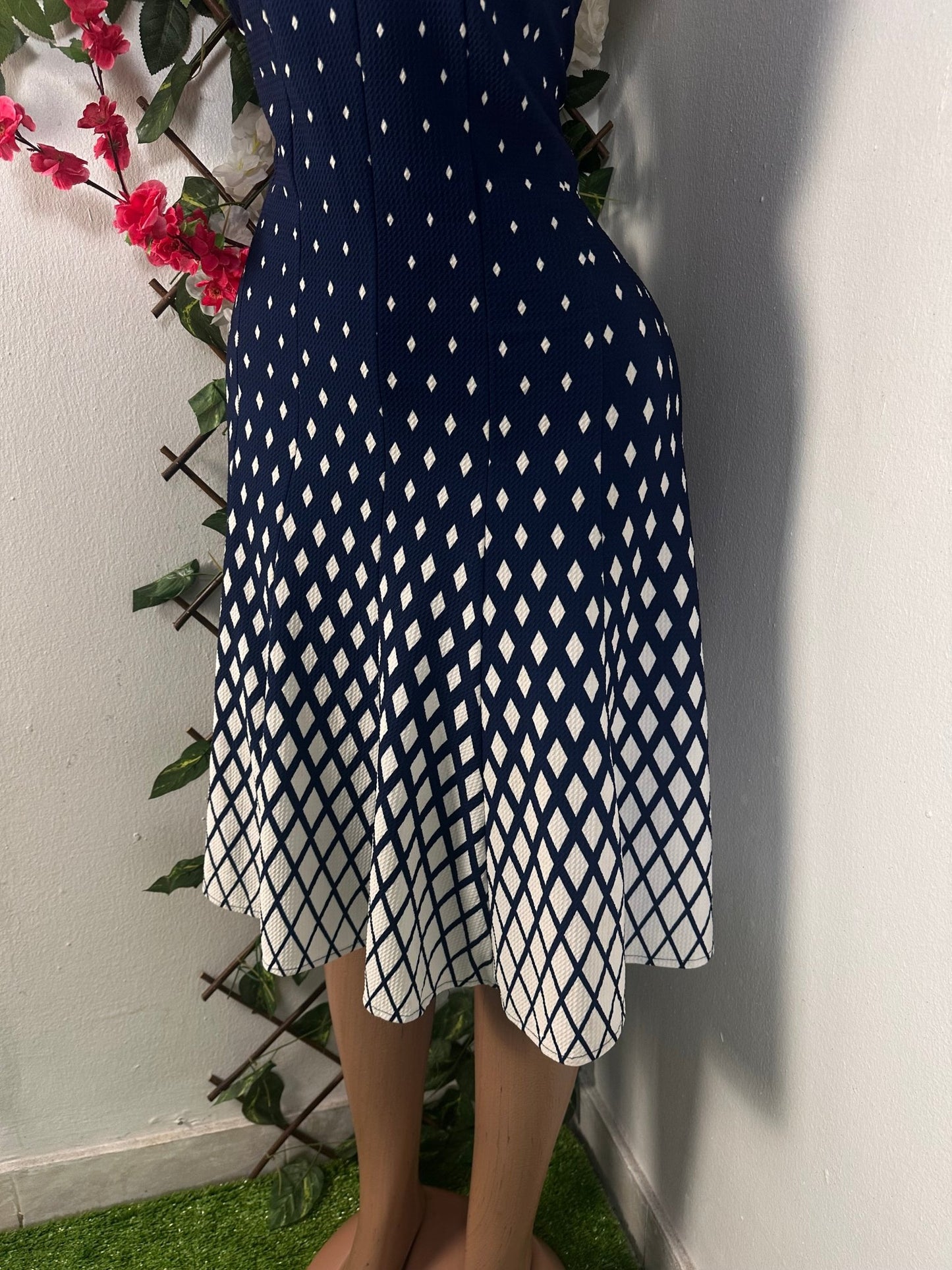 Robe confortable colle rond sans manche - Perluna Store