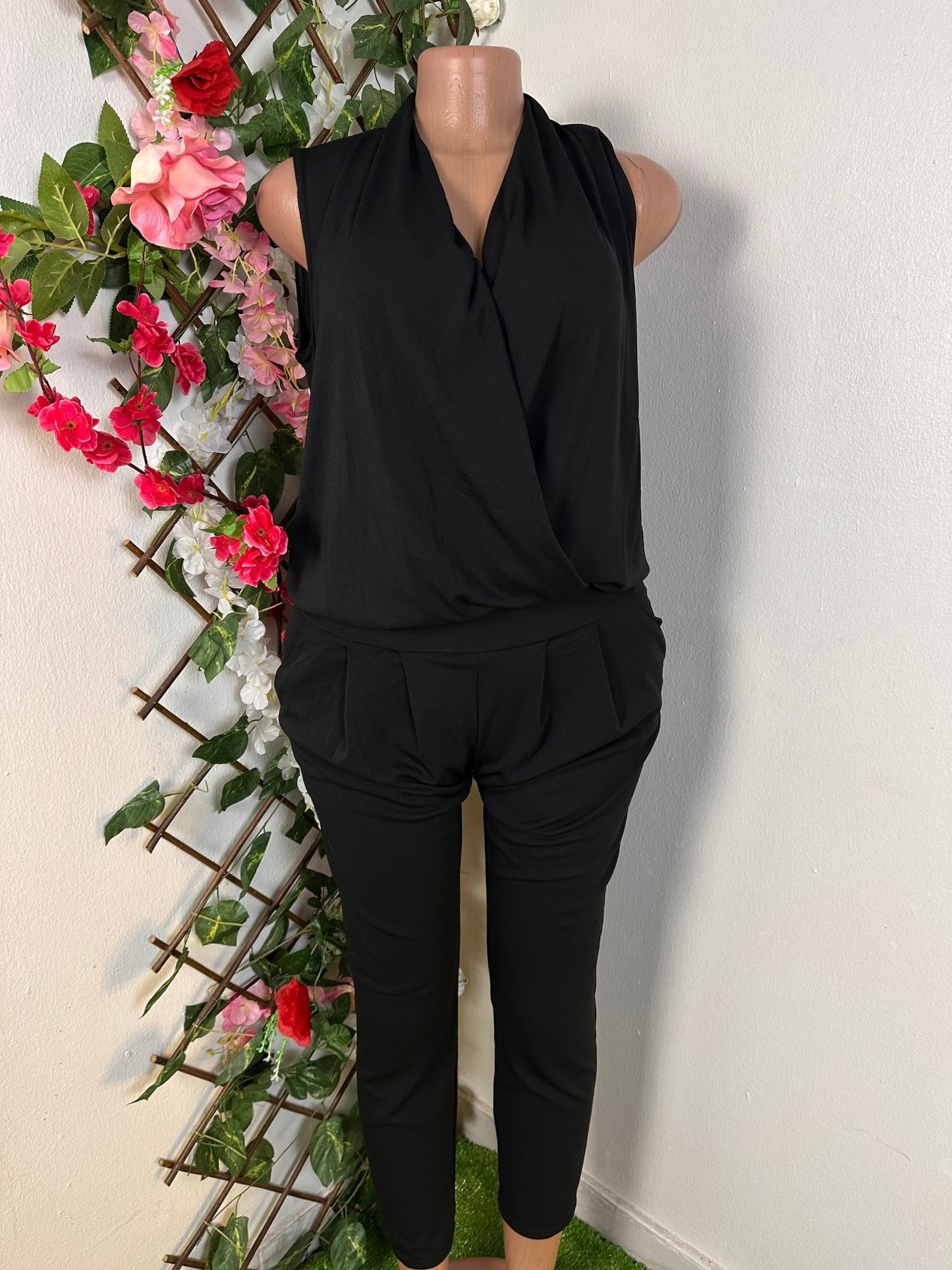 Combinaison chino à colle croisée sans manche - Perluna StorePerluna Store