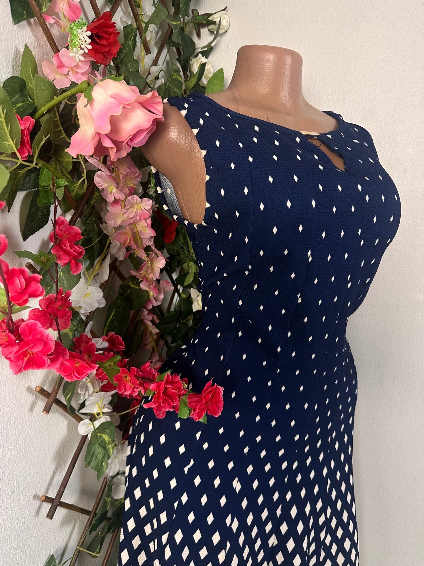 Robe confortable colle rond sans manche - Perluna Store