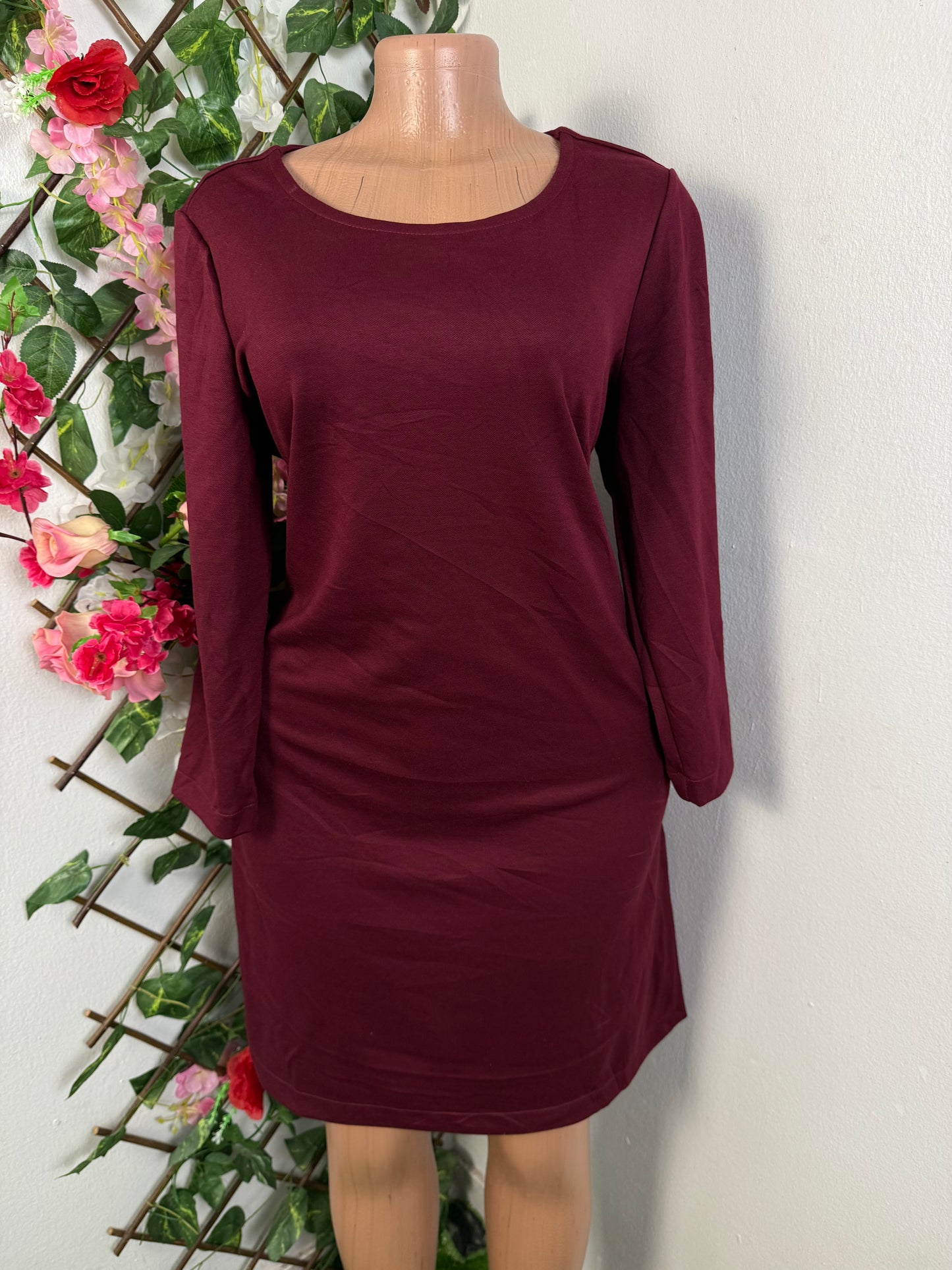 Robe à longues manches, simplement élégante - Perluna Store - kinshasa