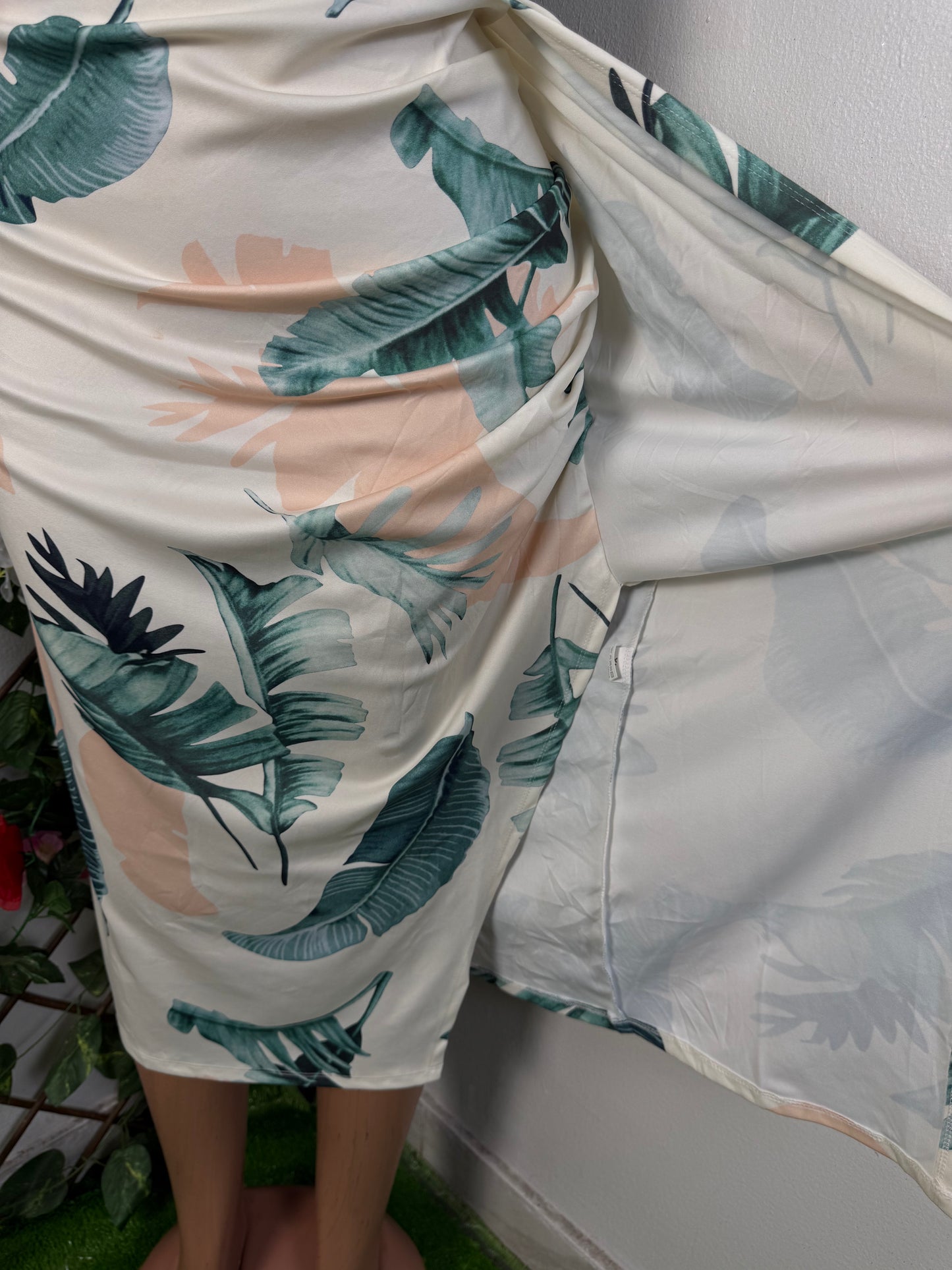Robe longue: manches courtes stylées - Perluna Store - kinshasa