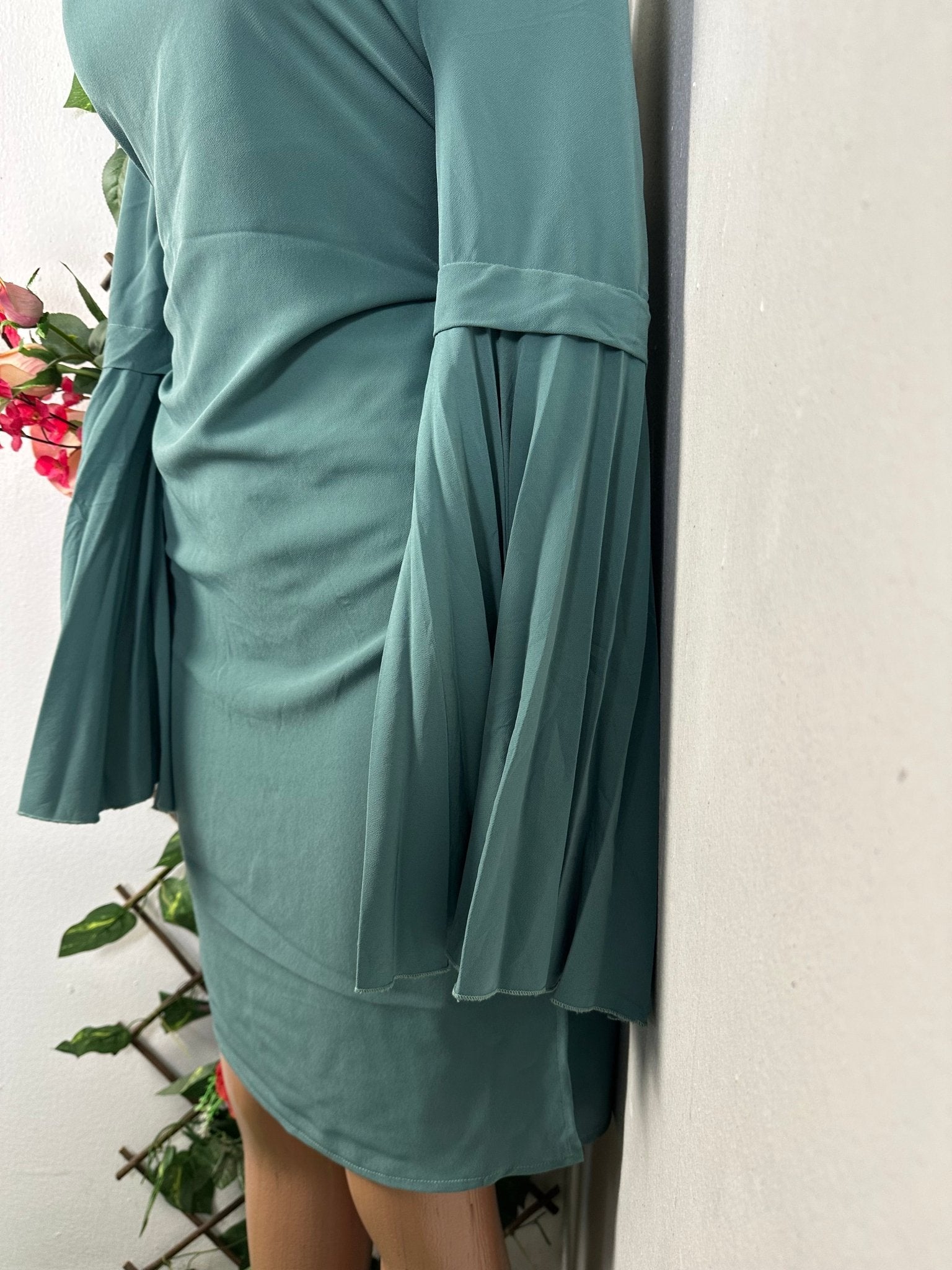 Robe à Cole chemise manche longue  - Perluna Store - kinshasa