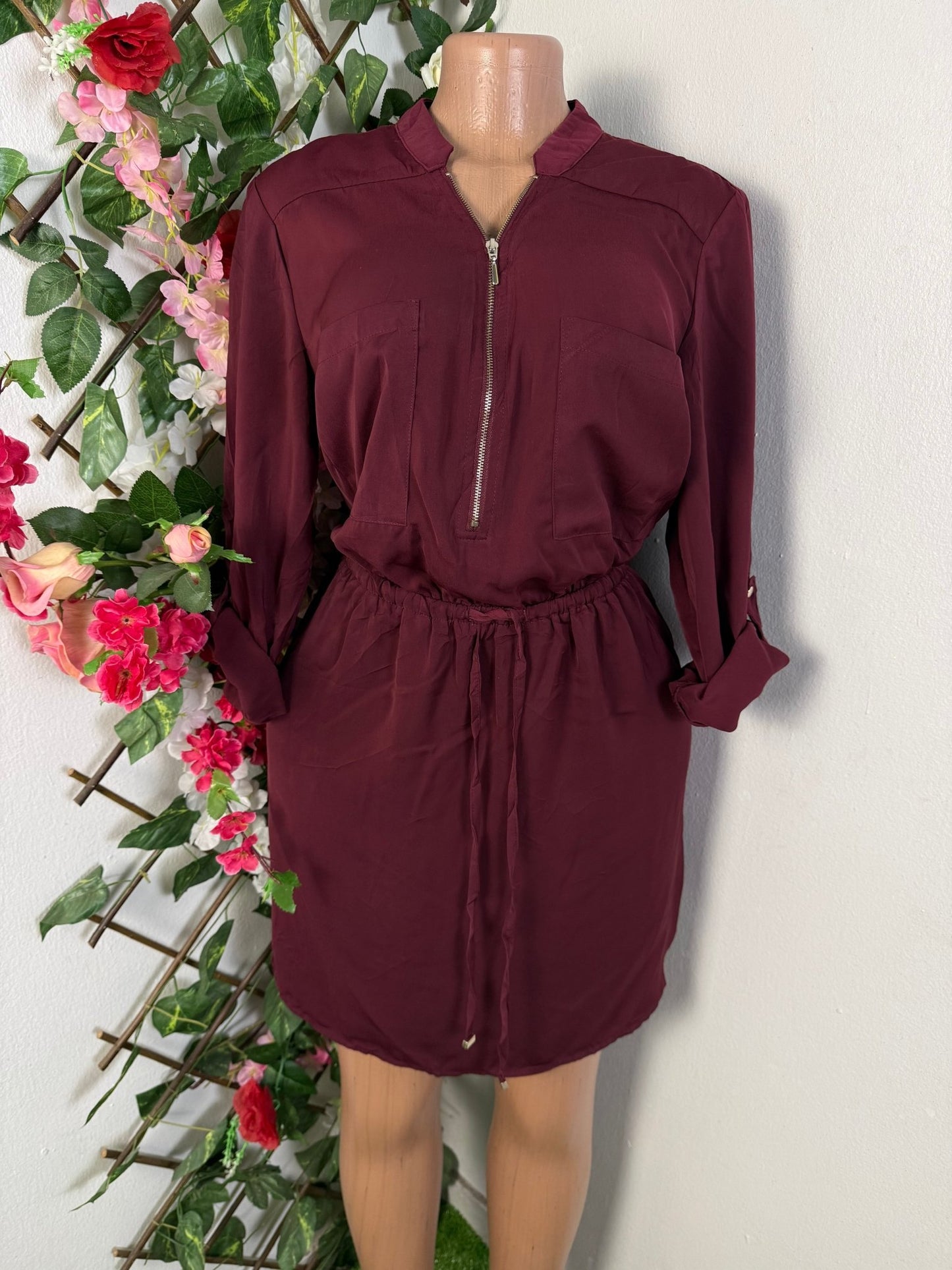 Robe courte à fermeture éclaire  - Perluna Store - kinshasa