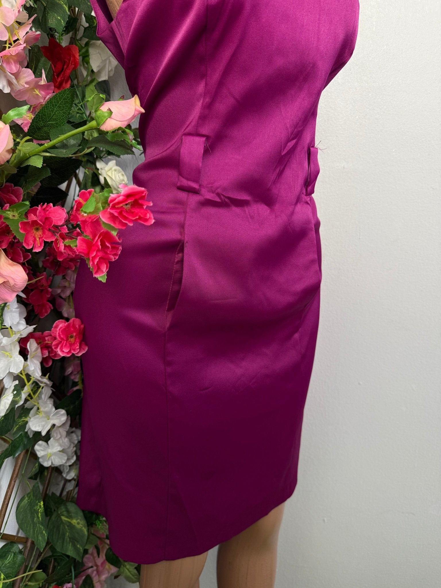 Robe courte sans manche a poche kangourou - Perluna Store - kinshasa