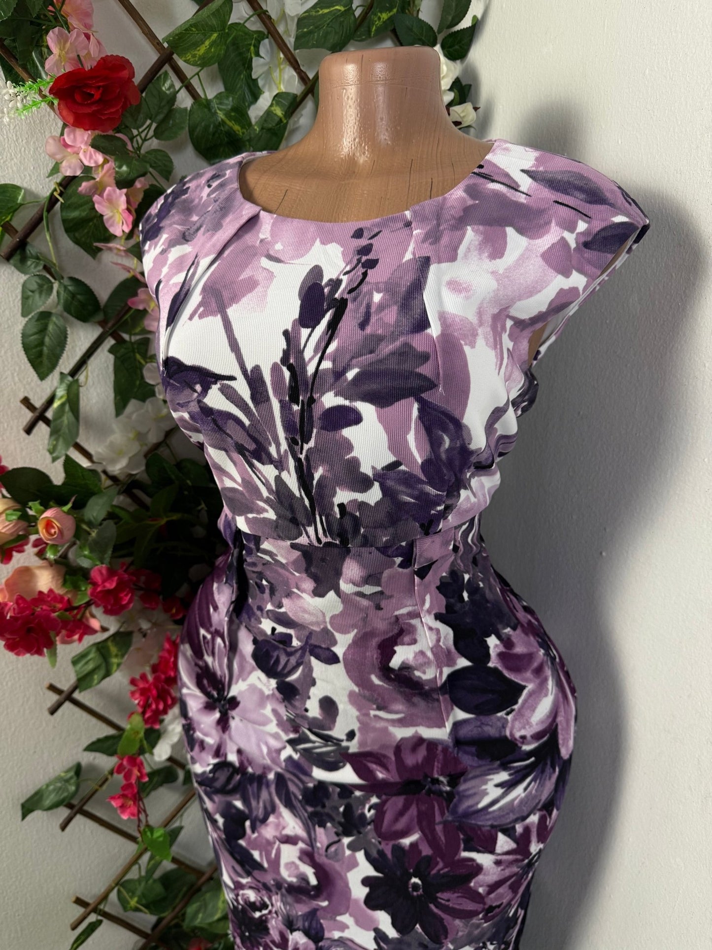 Robe crayon fleurie  - Perluna Store - kinshasa