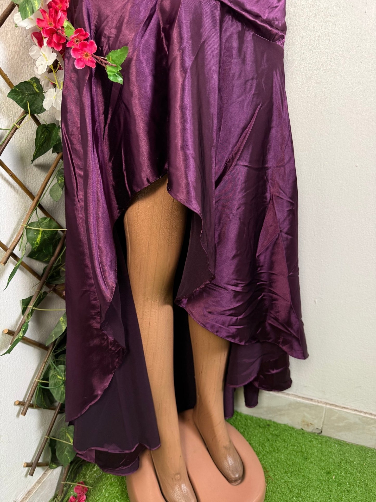 Robe de fête fluide à bretelles - Perluna Store - kinshasa