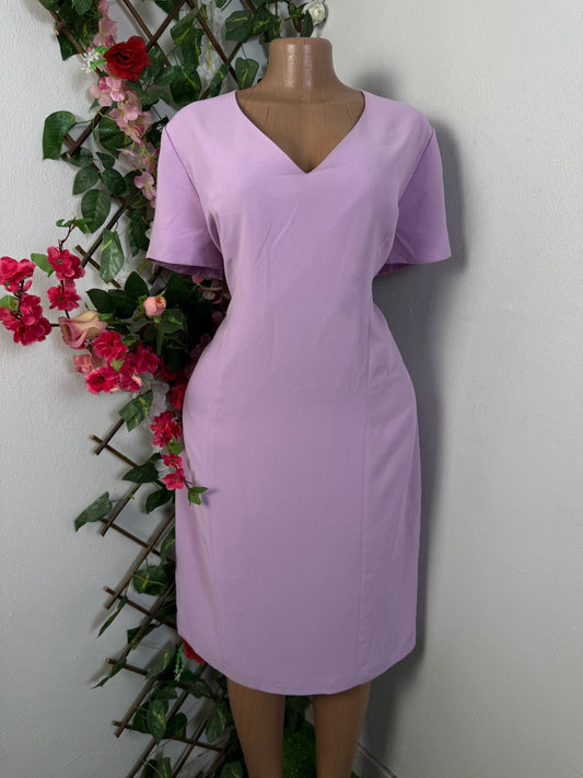Robe décontracté décolleté en cœur  - Perluna Store - kinshasa