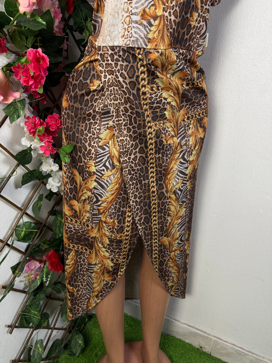 Robe décontractée longue manche courte - Perluna Store - kinshasa