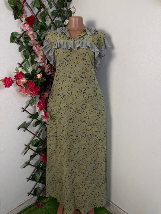 Robe décontractée longue sans manche - Perluna Store - kinshasa