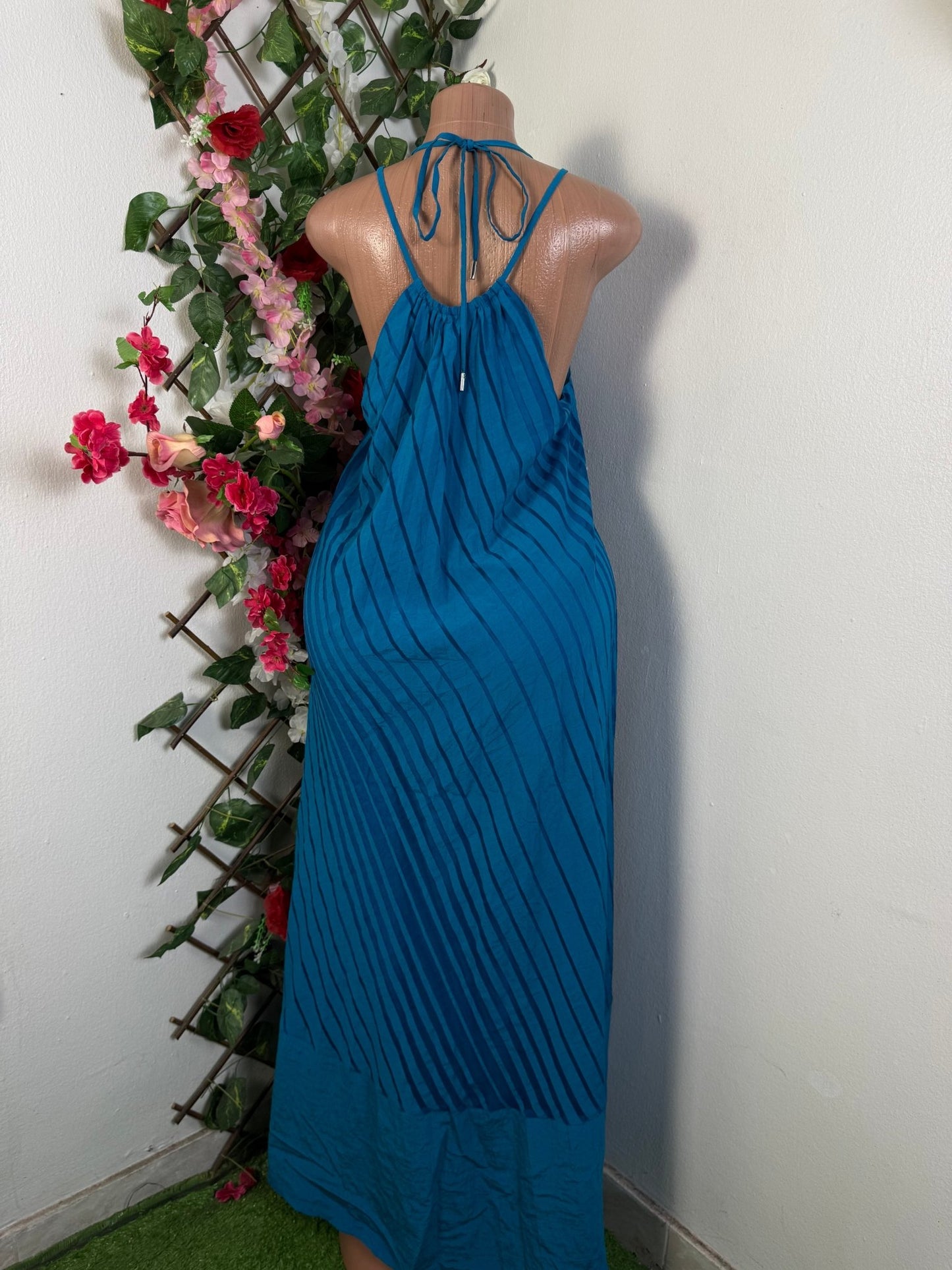 Robe décontractée longue sans manche - Perluna Store - kinshasa