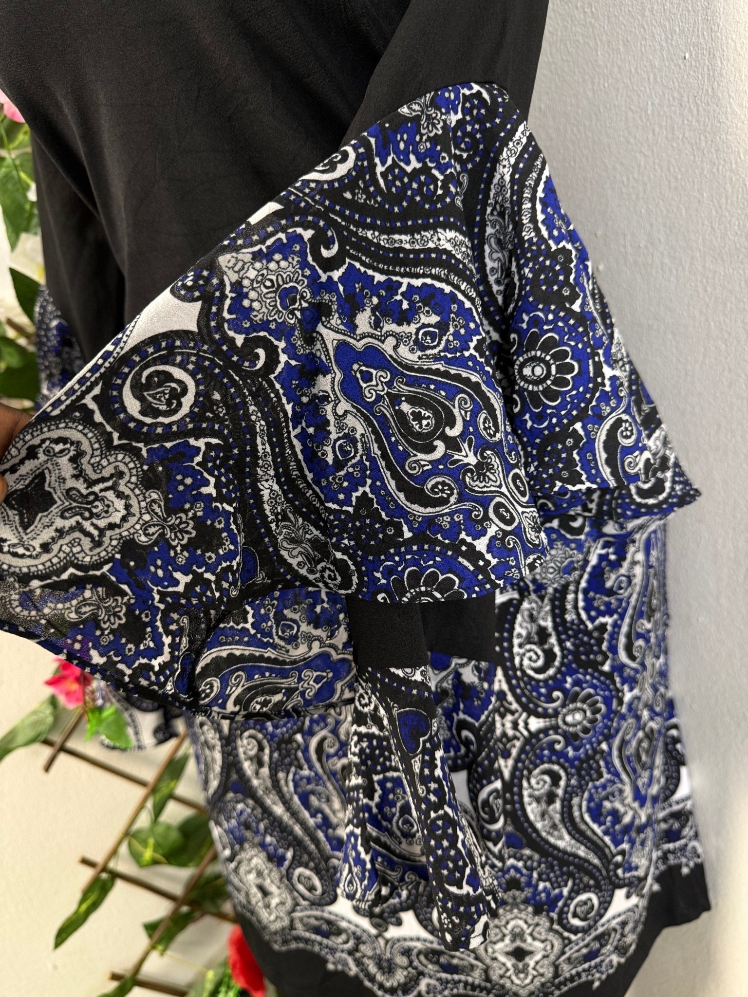 Robe décontractée manche volant  - Perluna Store - kinshasa