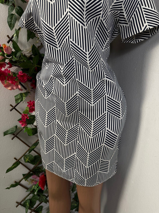 Robe droite courte mange  - Perluna Store - kinshasa