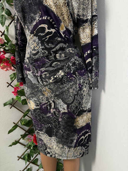 Robe droite longue manche - Perluna Store - kinshasa