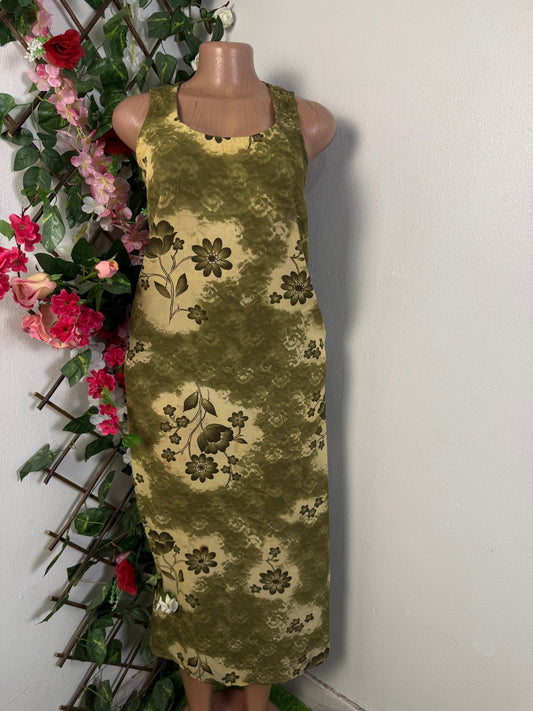 Robe droite longue sans manche - Perluna Store - kinshasa