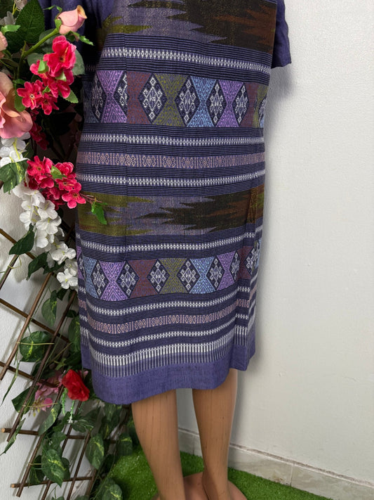 Robe droite manche courte  - Perluna Store - kinshasa