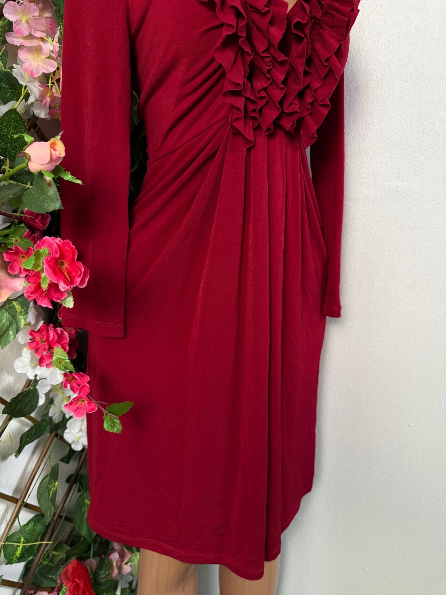 Robe élégante à colle bouffante cintré - Perluna Store - kinshasa