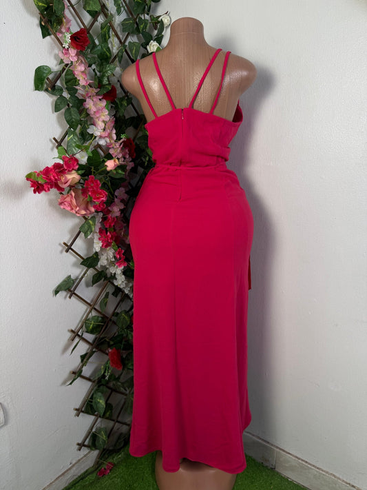 Robe élégante à pente asymétrique - Perluna Store - kinshasa