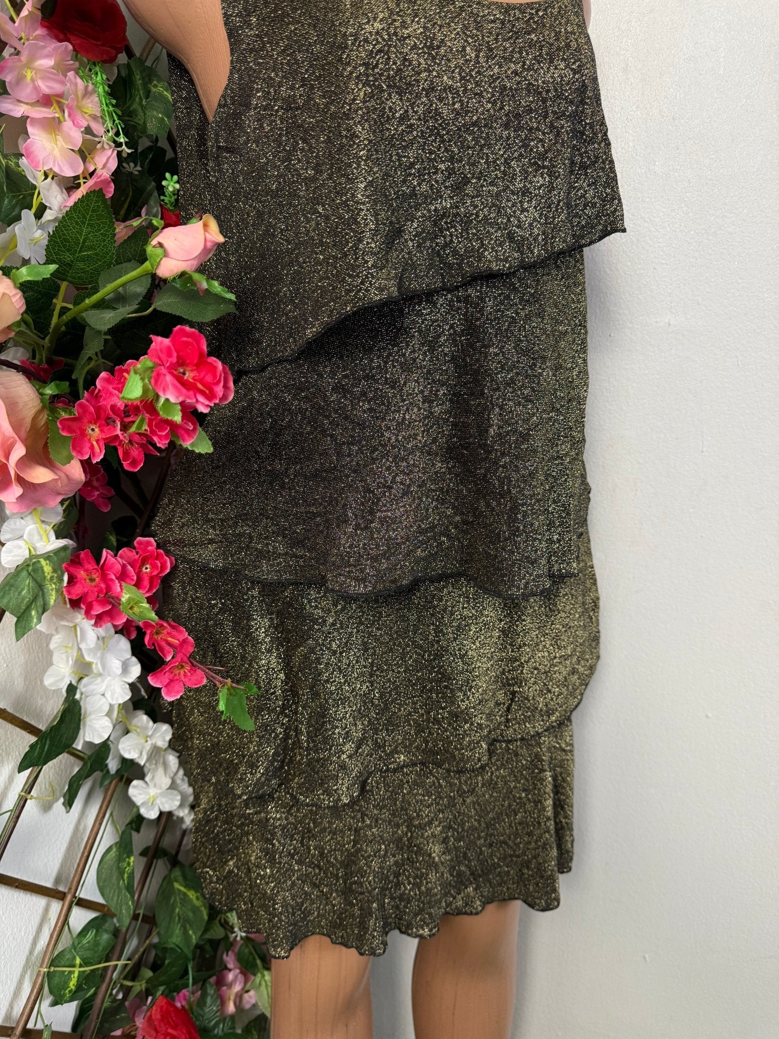 Robe en paillette volant  - Perluna Store - kinshasa