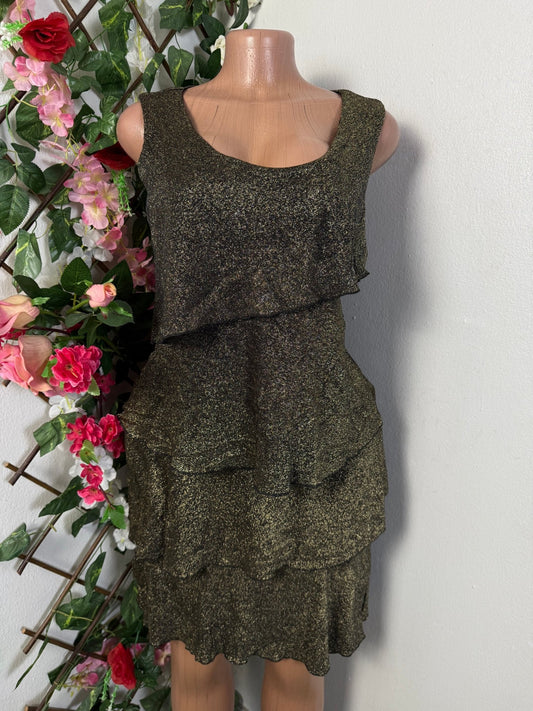 Robe en paillette volant  - Perluna Store - kinshasa