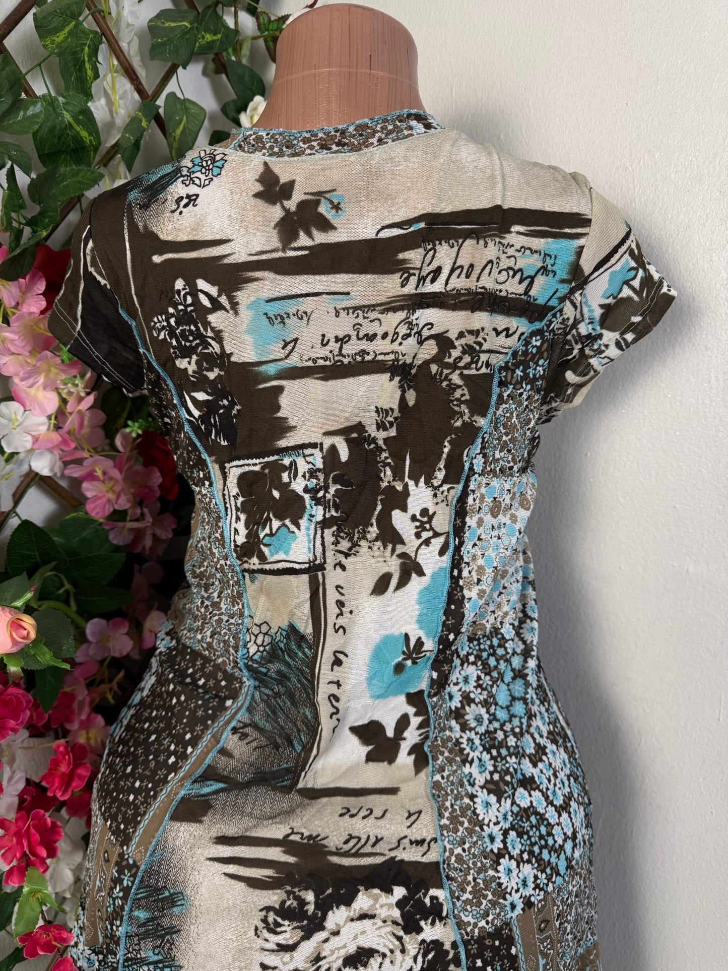 Robe évasé cintré manche courte  - Perluna Store - kinshasa