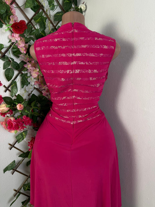 Robe evasée sans manche colle coeur - Perluna Store - kinshasa