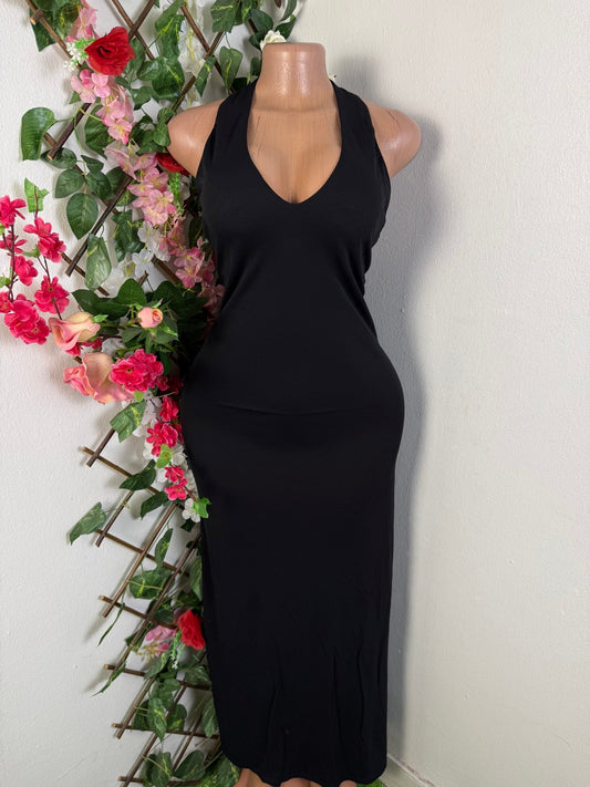 Robe longue à dos dénuder - Perluna Store - kinshasa