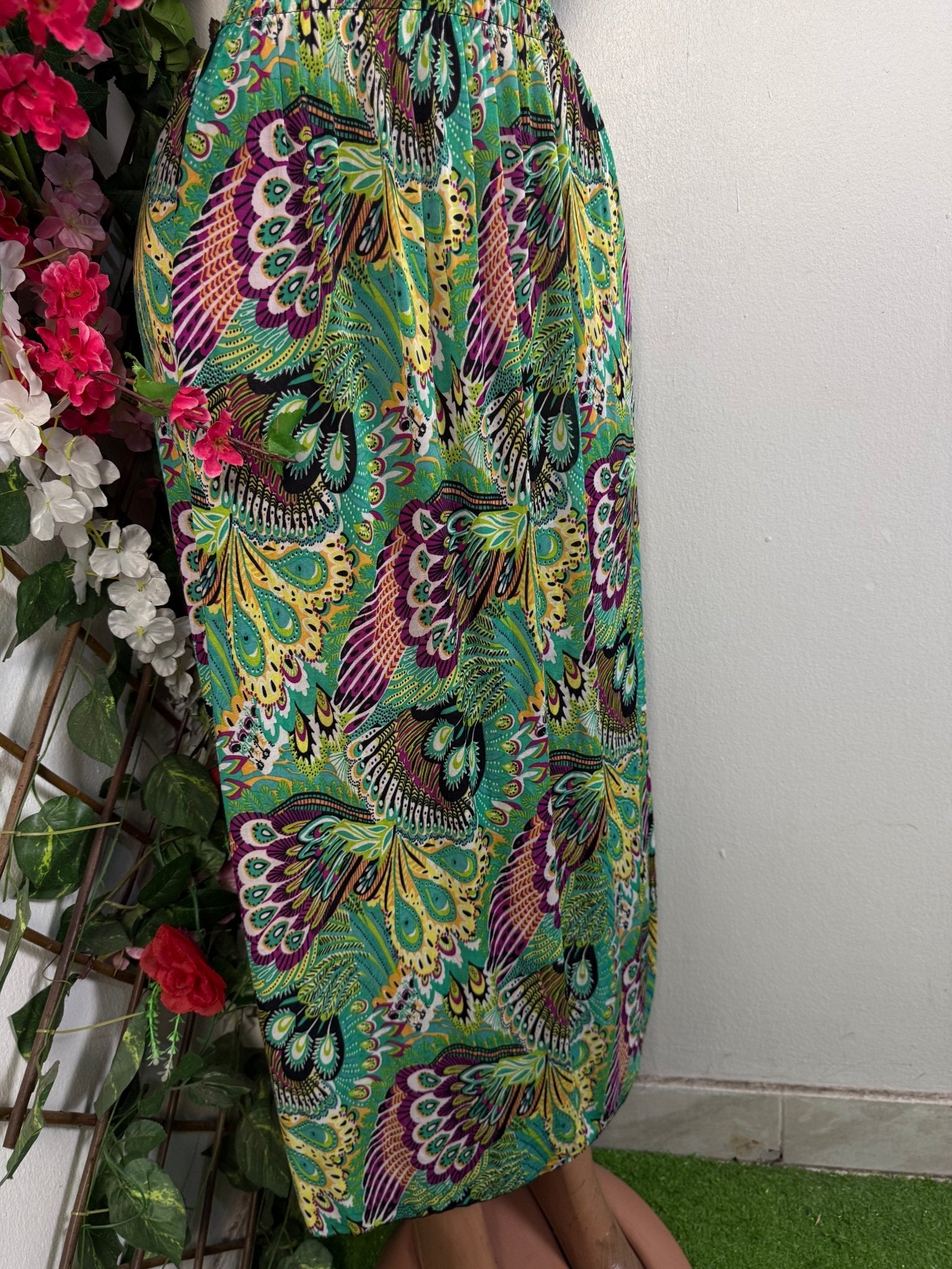 Robe longue cintré colle en v - Perluna Store - kinshasa