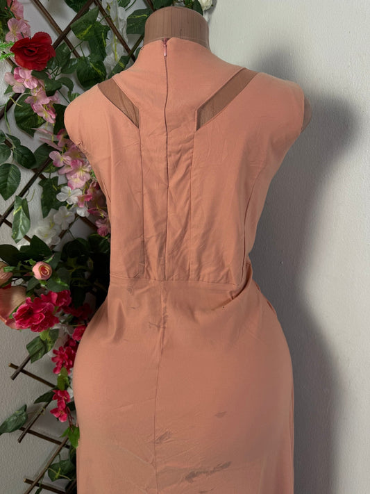 Robe longue cintre sans manche  - Perluna Store - kinshasa