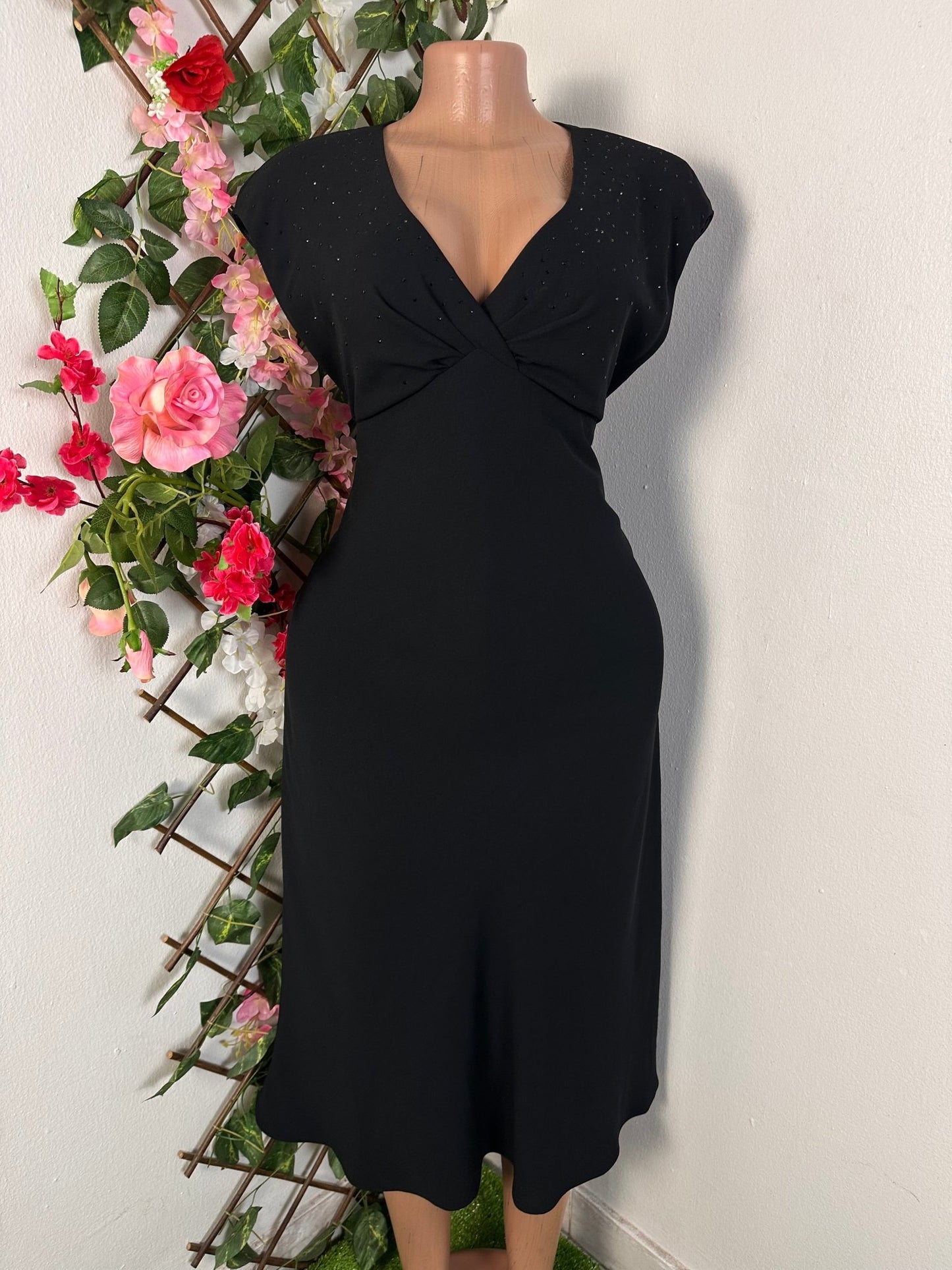 Robe longue décontracté sans manche colle en V - Perluna Store - kinshasa