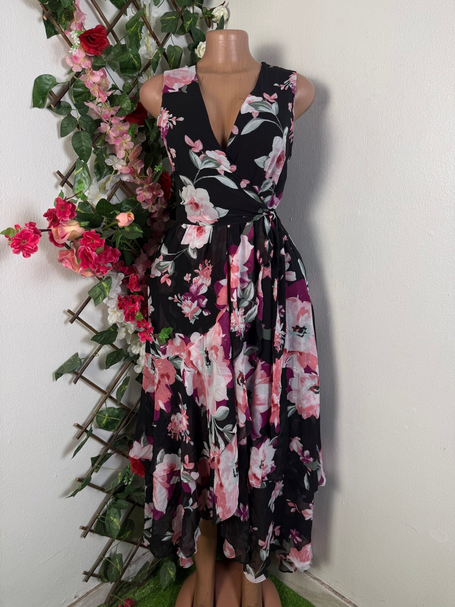 Robe longue en voile fin sans manche - Perluna Store - kinshasa