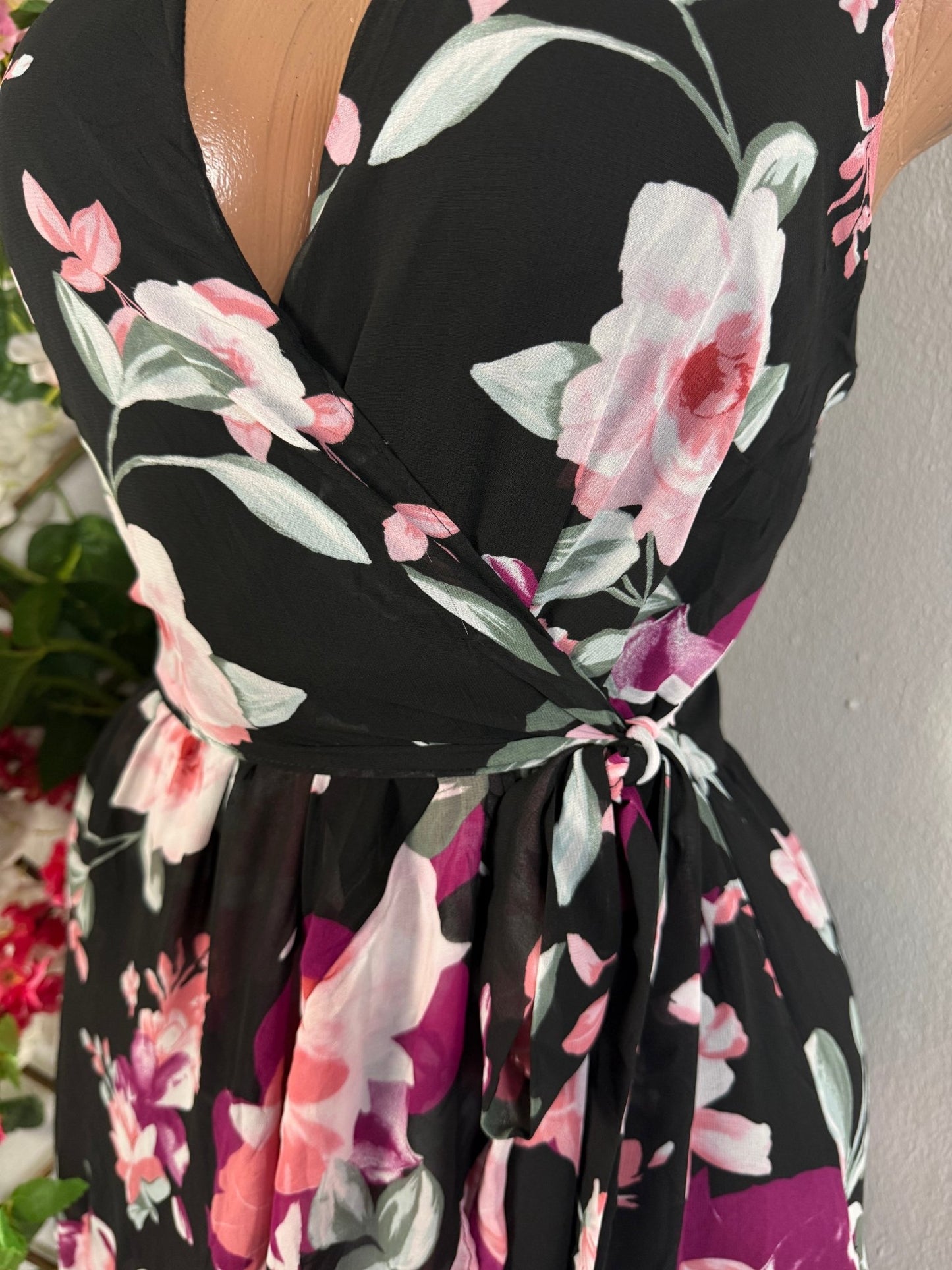 Robe longue en voile fin sans manche - Perluna Store - kinshasa