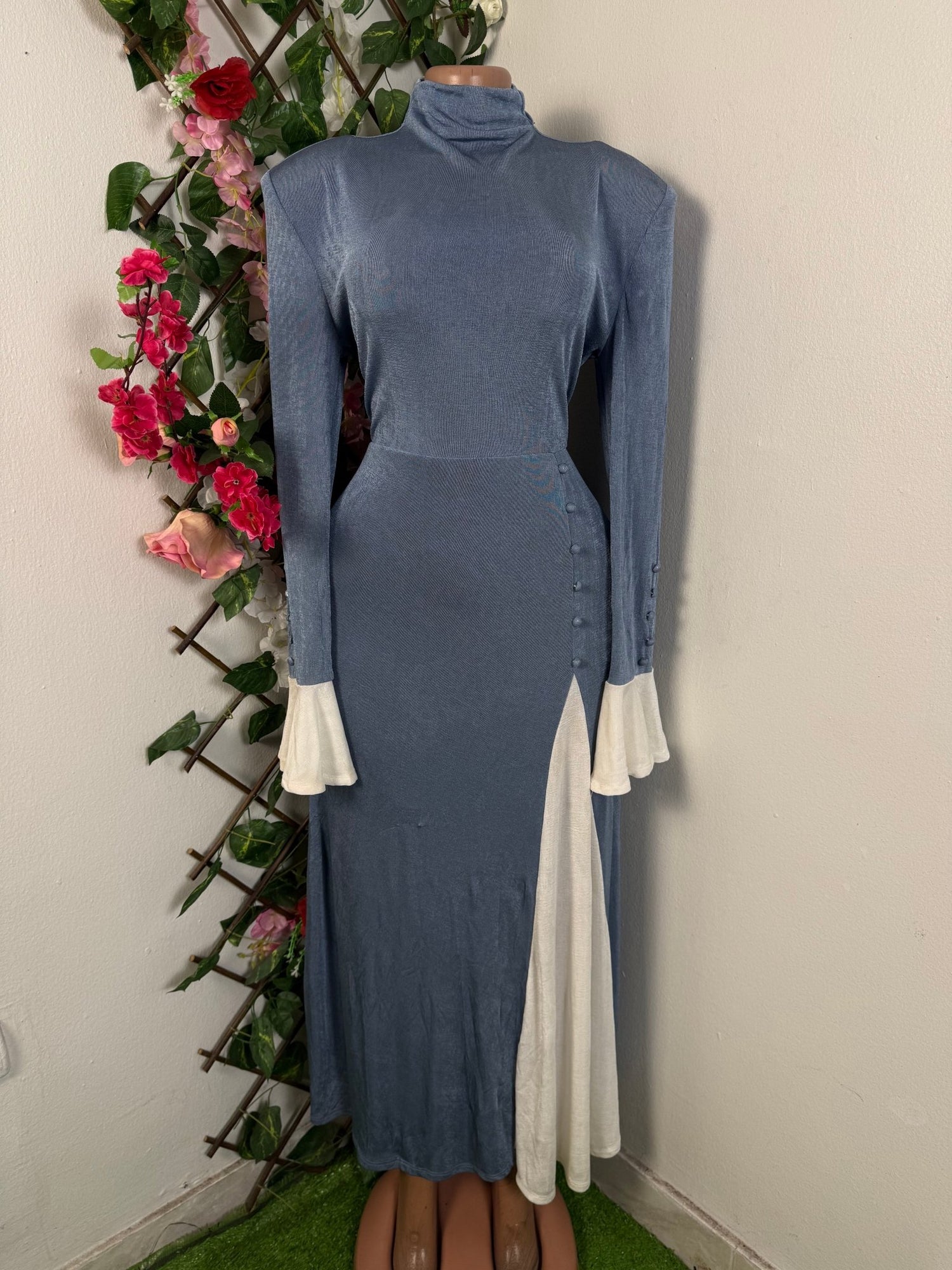 Robe longue extensible colle montant - Perluna Store - kinshasa