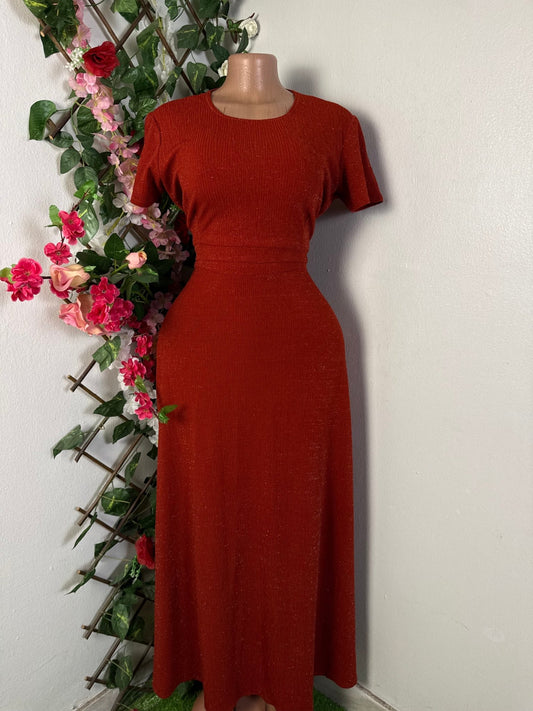 Robe longue manche courte - Perluna Store - kinshasa