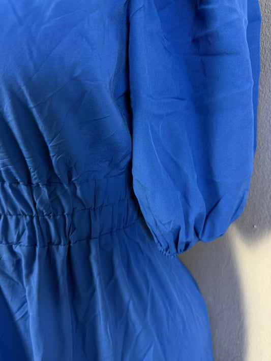 Robe longue manches courtes bouffante - Perluna Store - kinshasa