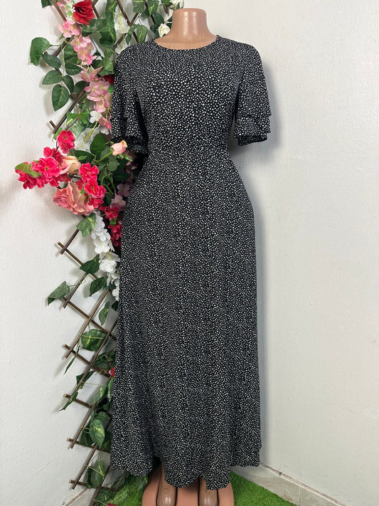 Robe longue manches courtes - S - Perluna Store - kinshasa