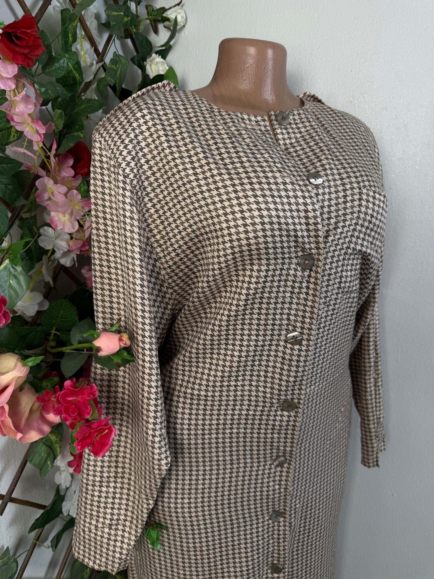 Robe manche longue à bouton  - Perluna Store - kinshasa