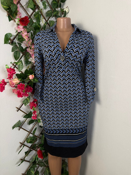 Robe mi longue à colle chemise - Perluna Store - kinshasa