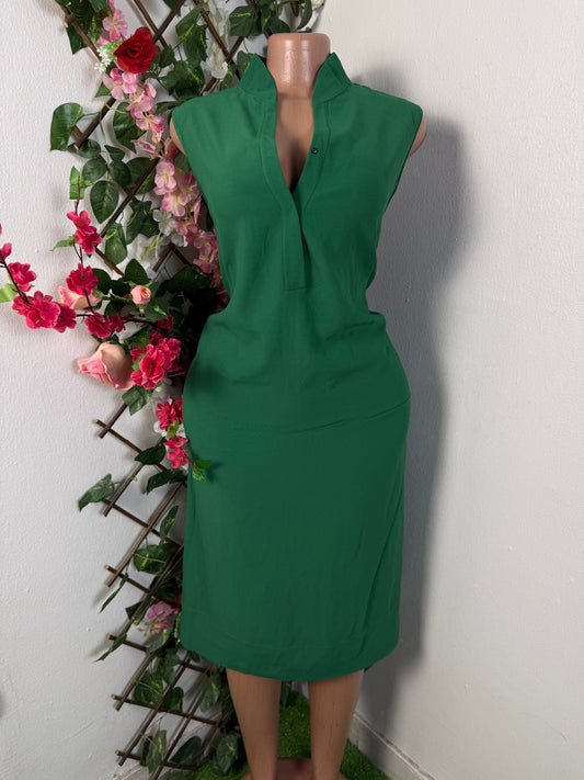 Robe mi longue a pente asymetrique - Perluna Store - kinshasa