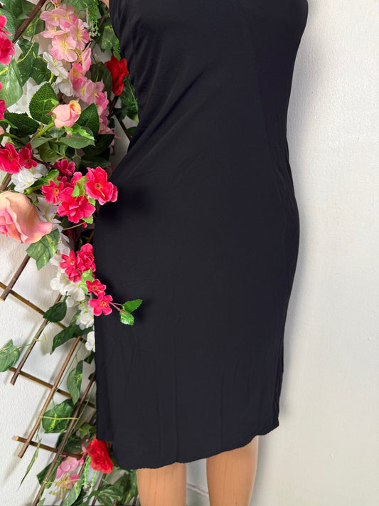 Robe mi longue a une bretelle - Perluna Store - kinshasa