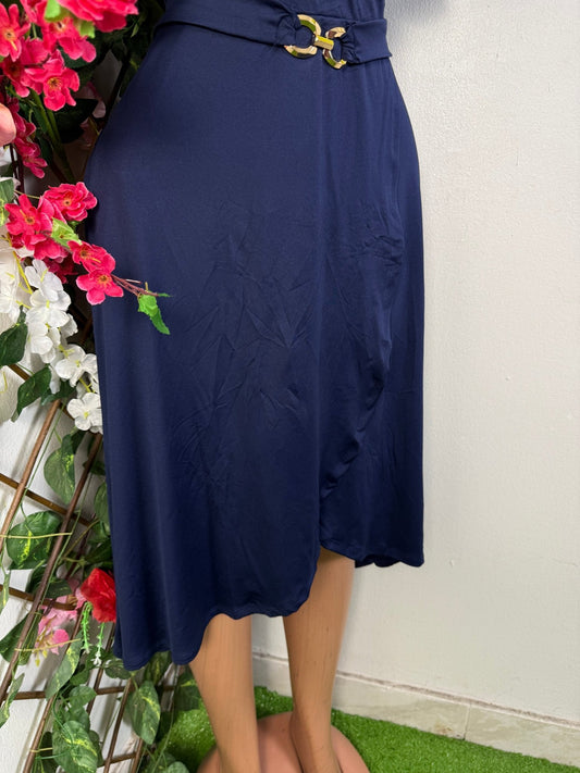 Robe mi longue decontranctee  - Perluna Store - kinshasa