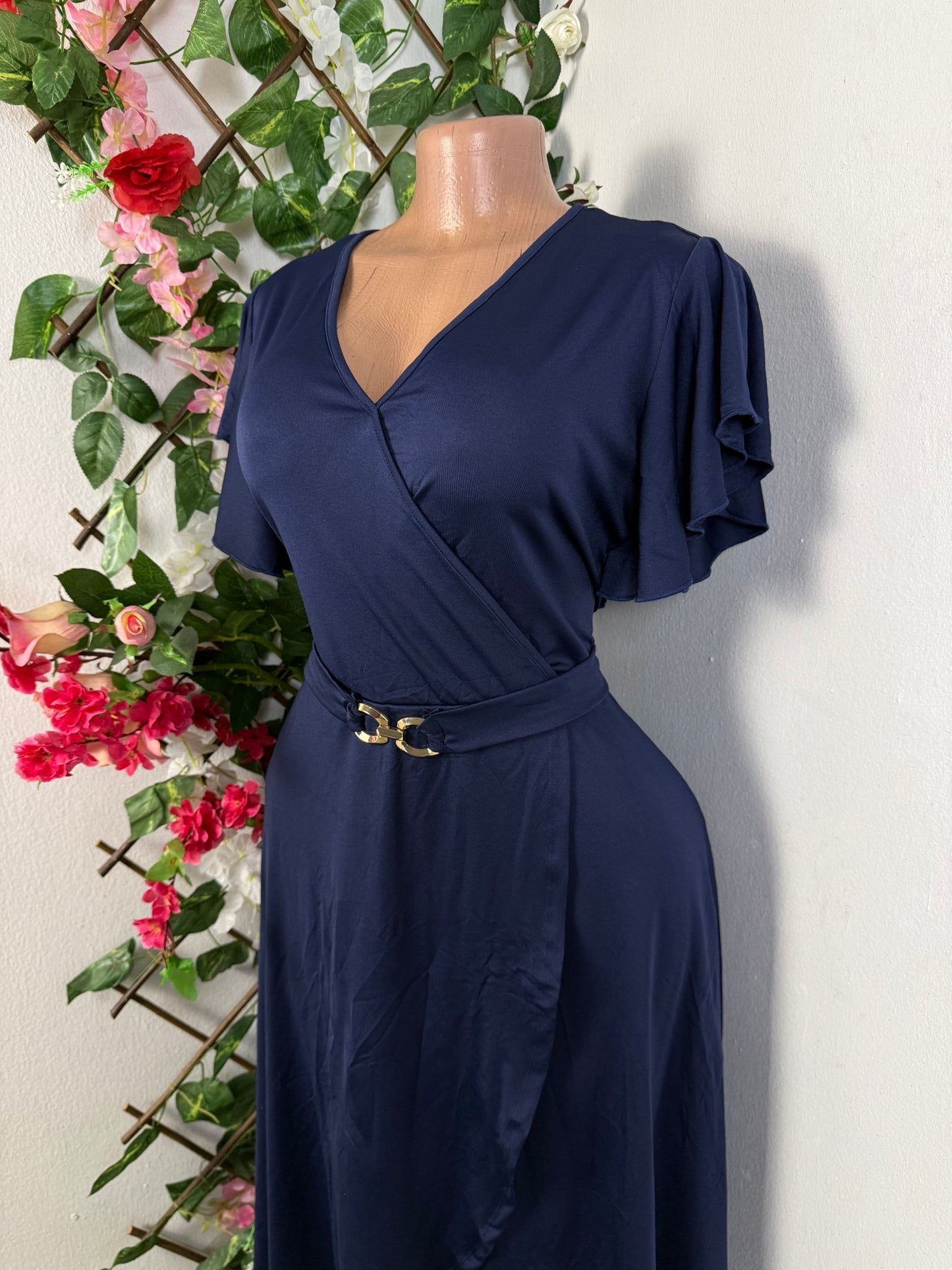 Robe mi longue decontranctee  - Perluna Store - kinshasa