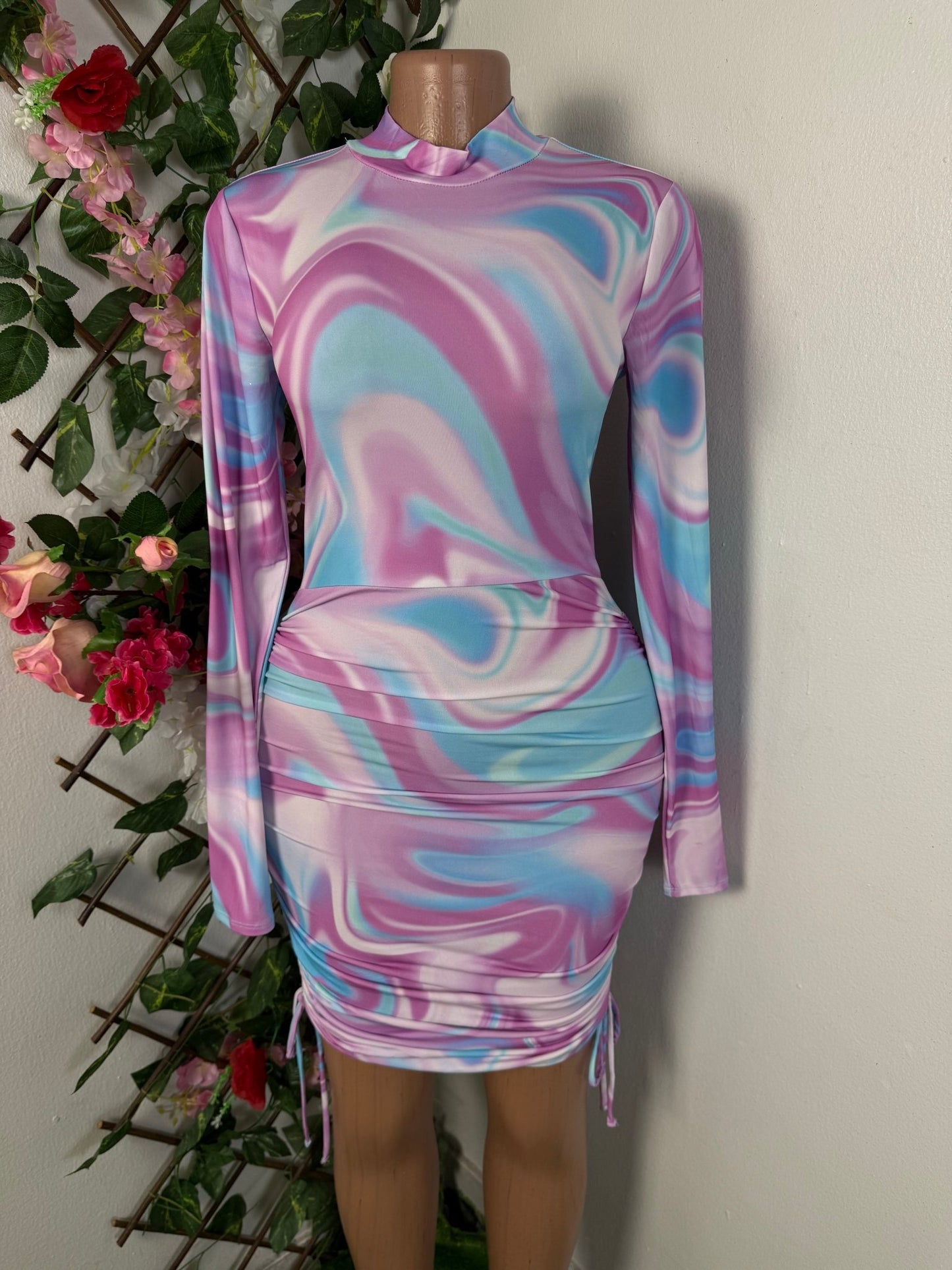 Robe moulante a longueur réglable colle haut - Perluna Store - kinshasa