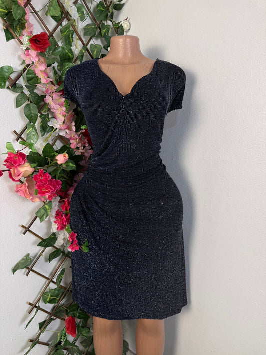Robe moulante à paillettes sans manche - Perluna Store - kinshasa